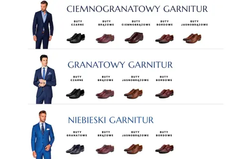 Granatowy garnitur: Jakie buty wybrać? Poradnik krok po kroku
