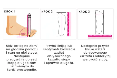 Jak zmierzyć wkładkę w szpilkach? Metody i triki
