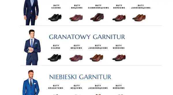 Granatowy garnitur: Jakie buty wybrać? Poradnik krok po kroku