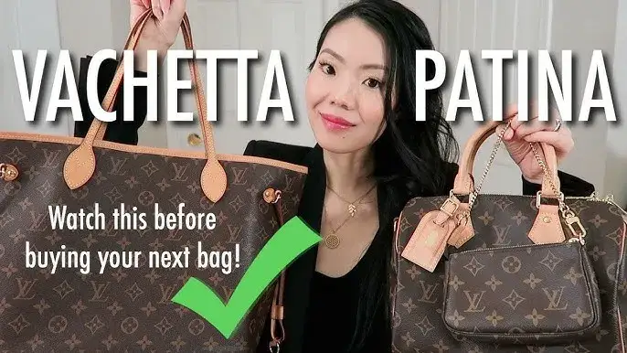 Louis Vuitton vachetta patyna porównanie